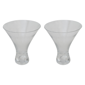 Mila Set Of 2 Clear Cocktail Glasses 330Ml