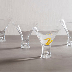 Set of 2 Clear Cocktail Glasses 330Ml | Mila