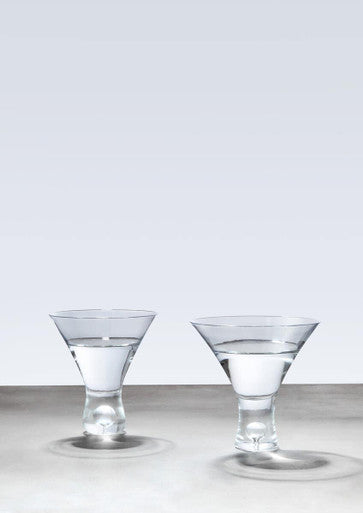 Mila Set Of 2 Clear Cocktail Glasses 330Ml
