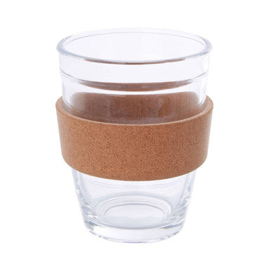 Mimo Glass Mug With Light Blue Silicone Lid