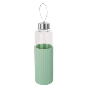 Mimo Glass Bottle With Mint Silicone Sleeve