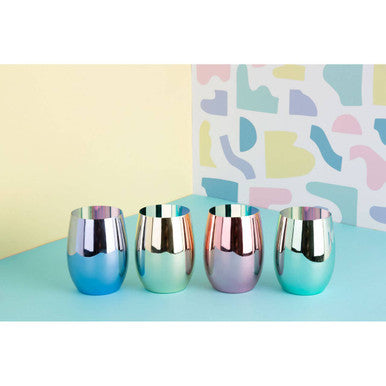 Mimo Set Of 4 Assorted Colours Tumblers