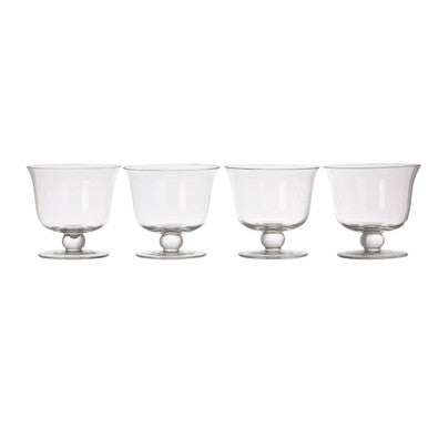 Molly Set Of 4 Glass Dessert Bowls