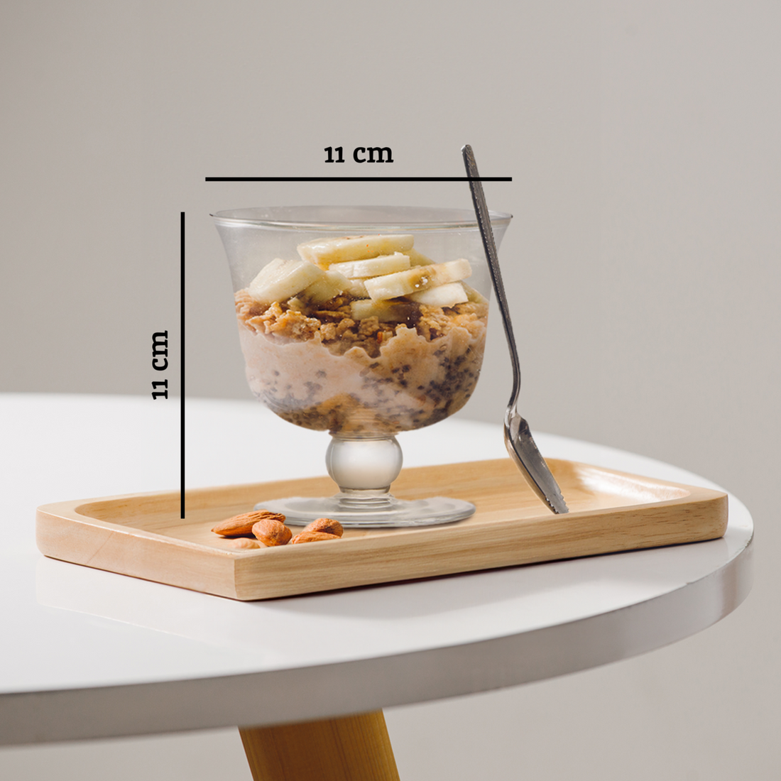 Molly Set Of 4 Glass Dessert Bowls