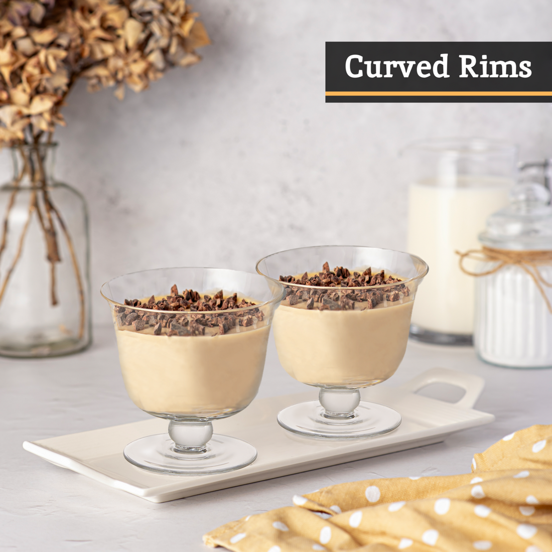 Molly Set Of 4 Glass Dessert Bowls