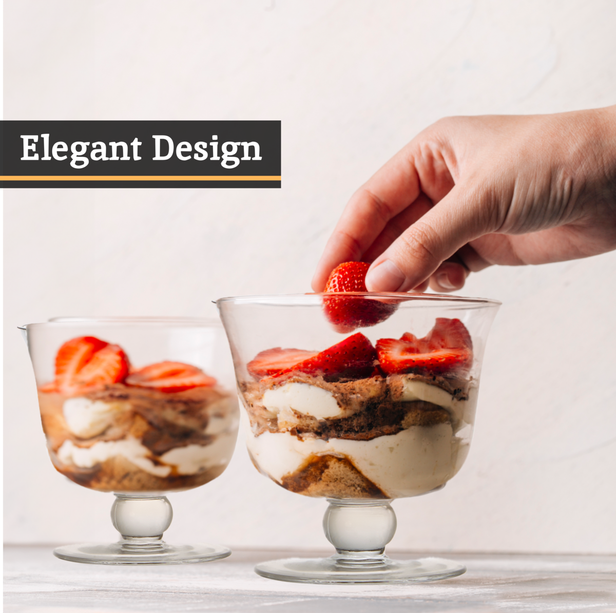 Molly Set Of 4 Glass Dessert Bowls