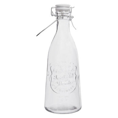 Dayla Glass Bottle With Four Glasses Set