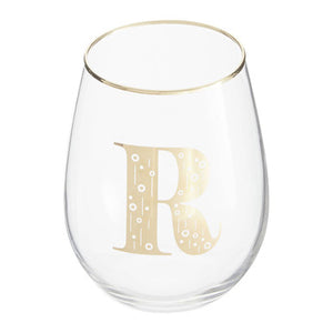 Letter R Curved Tumbler | Claro