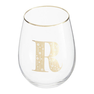 Claro Letter R Curved Tumbler