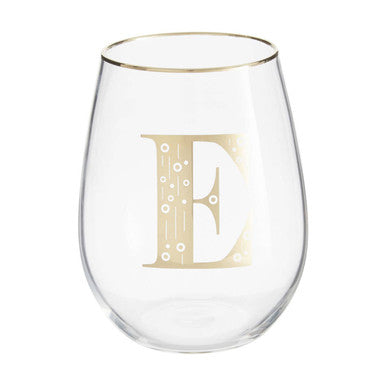 Claro Letter E  Curved Tumbler
