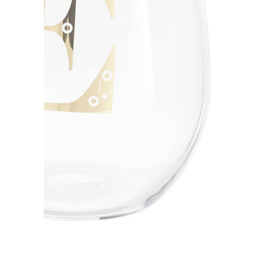 Claro Letter E  Curved Tumbler