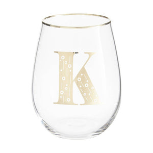 Letter K Curved Tumbler | Claro