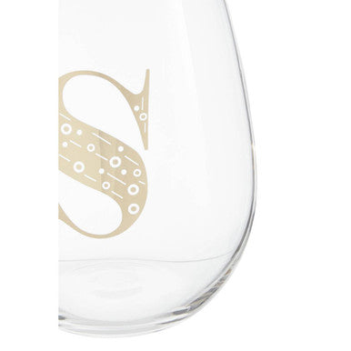 Claro Letter S Curved Tumbler