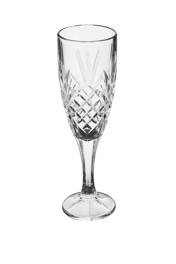 Beaufort Set Of 4 Crystal  Champagne Glasses