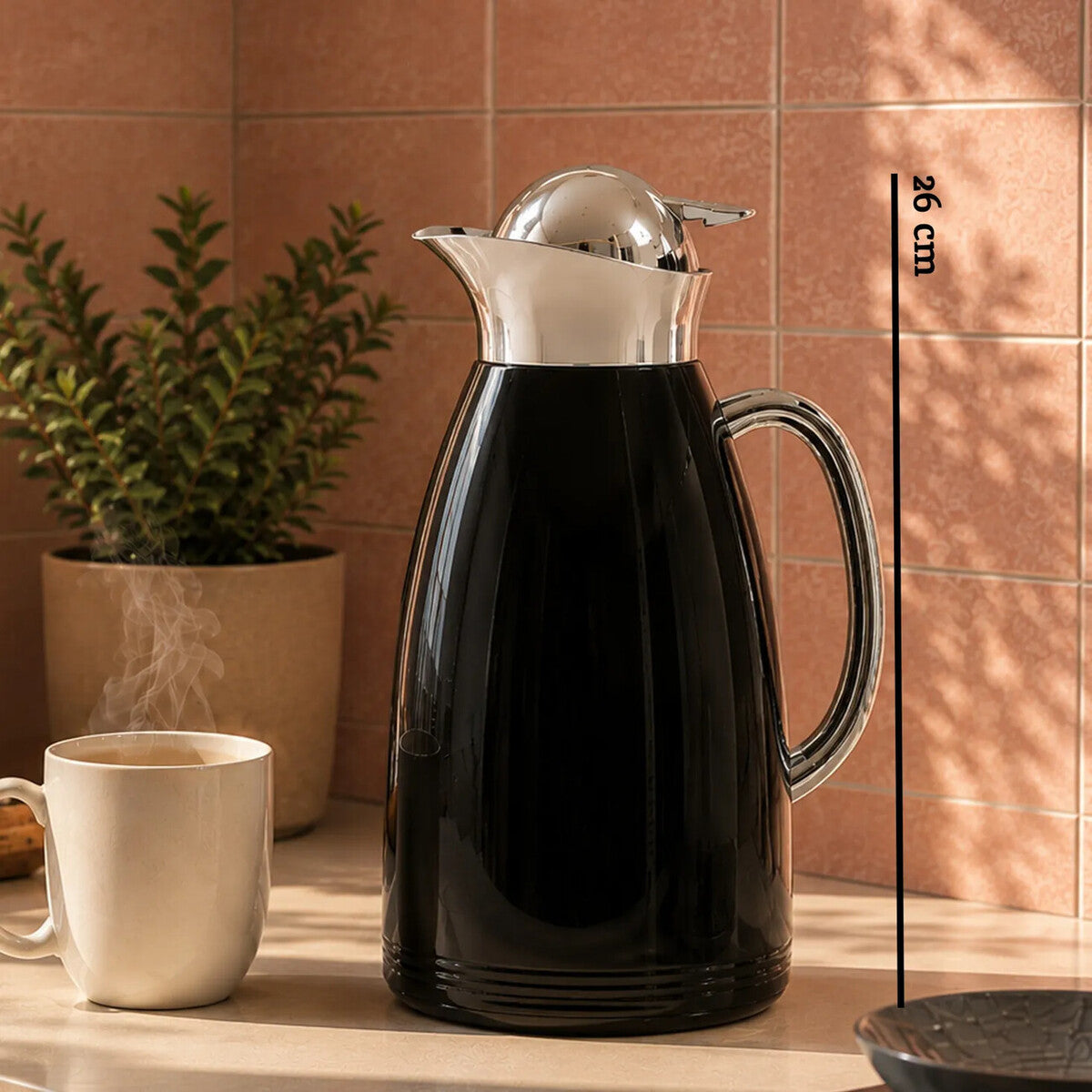 Morar Black Vacuum Jug