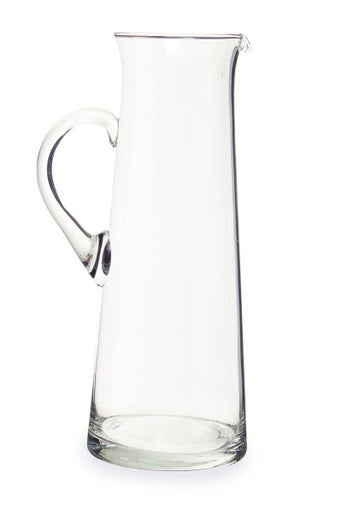 Ambra Clear Glass Pitcher.