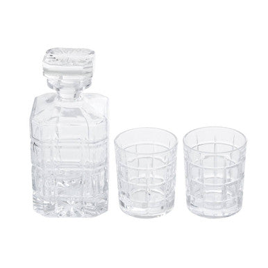 Auclair Decanter With Two Tumblers