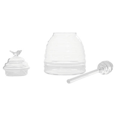 Freska Honey Jar With Glass Dipper