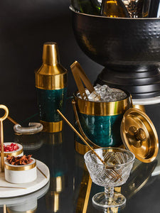 Fleur Set Of Four Clear Dessert Dishes