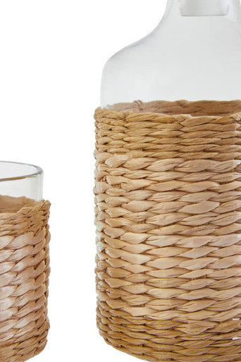 Juno Three Piece Glass And Decanter Set