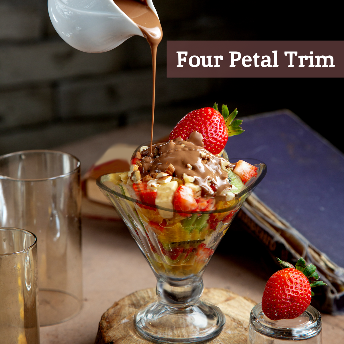 Torta Set Of Four Flora Sundae Dishes