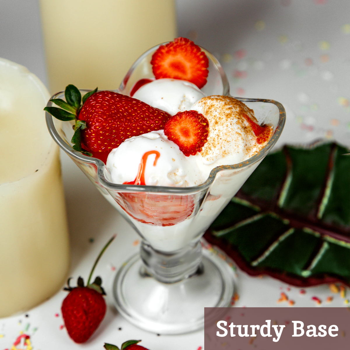 Torta Set Of Four Flora Sundae Dishes