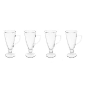 Set of Four Latte Glasses | Torta