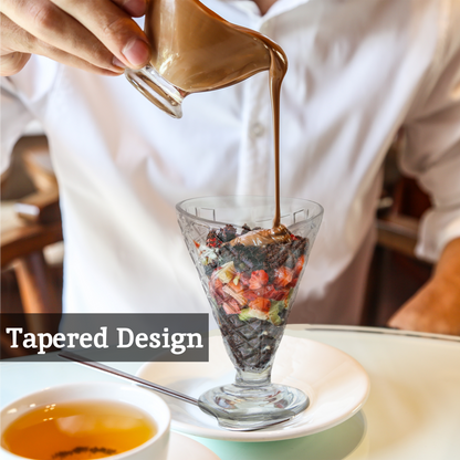 Set of Four Torta Tapered Sundae Dishes