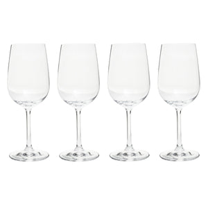 Ada Set of 4 Crystal Wine Glasses 350ml