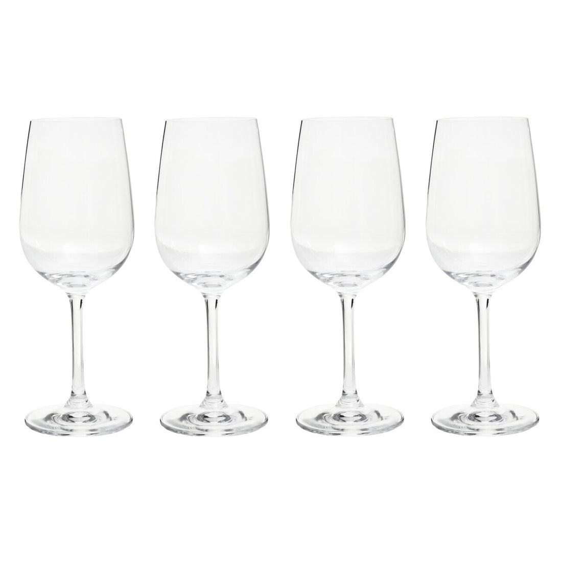 Ada Set of Four Crystal Wine Glasses