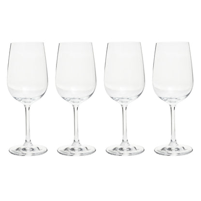 Ada Set of Four Crystal Wine Glasses