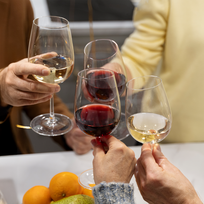 Ada Set Of 4 Crystal Wine Glasses