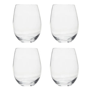 Ada Set Of 4 Crystal Tumblers
