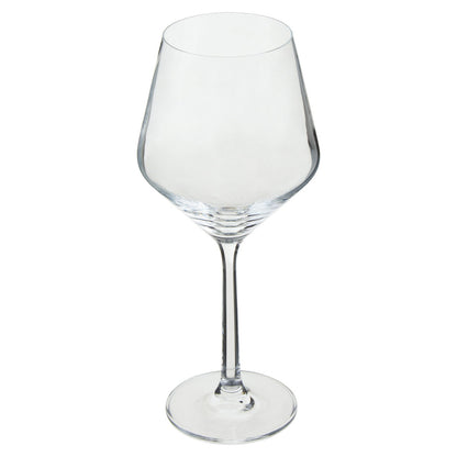 Ada Set Of 4 Crystal Burgundy Glasses - Image 2