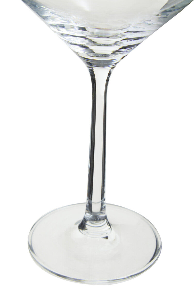 Ada Set Of 4 Crystal Burgundy Glasses - Image 4
