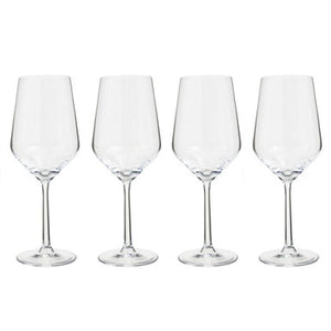 Ada Set Of 4 Crystal Wine Glasses