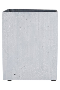 Grey Polyresin Small Square Vase | Polyresin Vase
