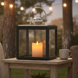 Large Stainless Steel Lantern | Regents Park