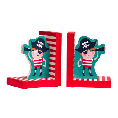 Set Of 2 Pirate Bookends