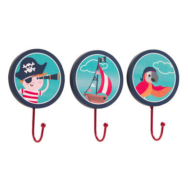 Pirate Assorted Wall Hooks