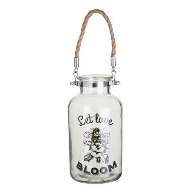 Felicity Bloom Glass Lantern - image 1