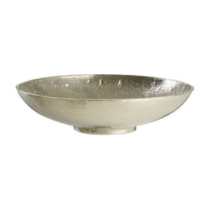 Hampstead Medium Nickel Finish Bowl