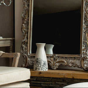 White and Black Vase | Bloom