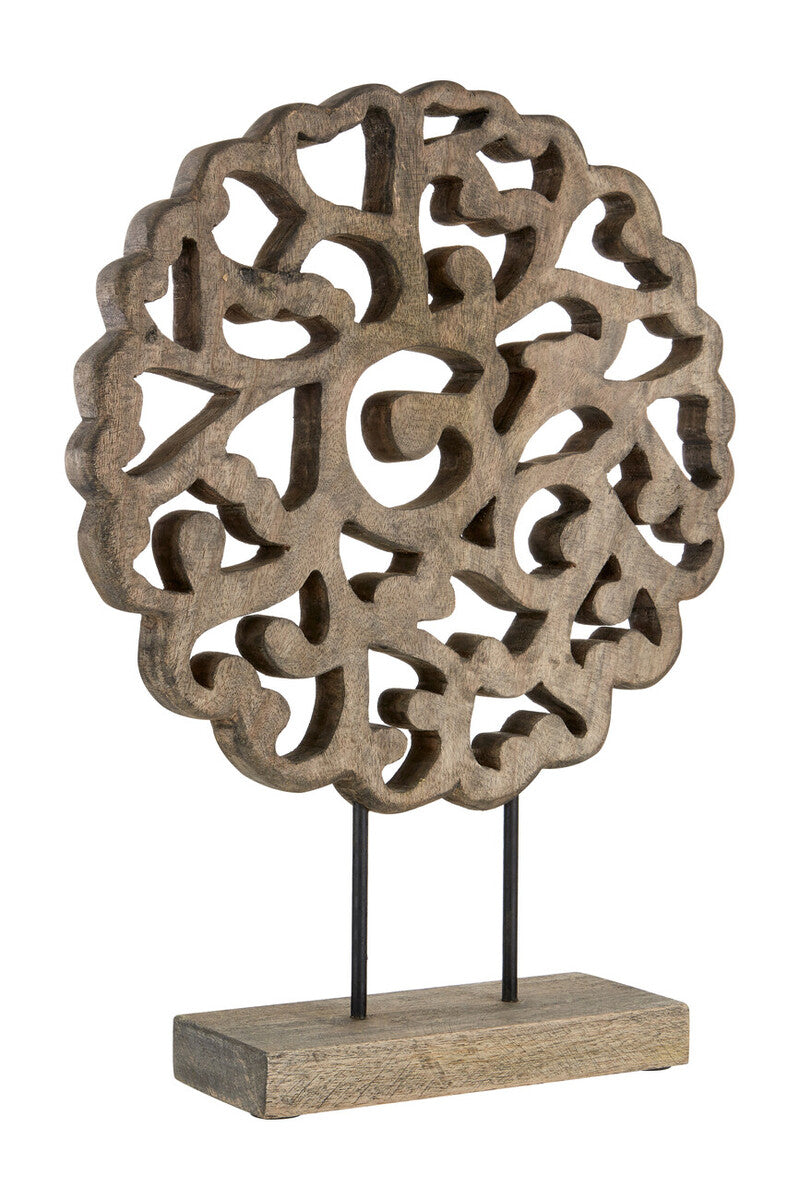 Fausto Mango Wood Carved Wooden Sculpture