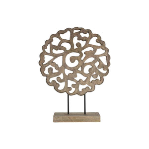 Fausto Mango Wood Carved Wooden Sculpture