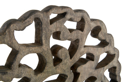 Fausto Mango Wood Carved Wooden Sculpture