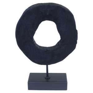 Fidel Small Rustic Mango Wood Sculpture On Stand