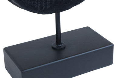 Fidel Small Rustic Mango Wood Sculpture On Stand - Image 6