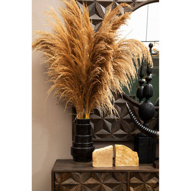 Fidel Black Rustic Mango Wood Finial Sculpture - image 5