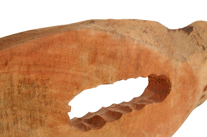 Fidel Natual Mango Wood Slice Sculpture
